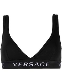 Versace бюстгальтер с логотипом
