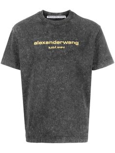 Alexander Wang футболка с логотипом