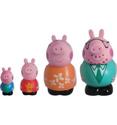 Игровой набор Peppa Pig Семья Пеппы 4 фигурки 8 см