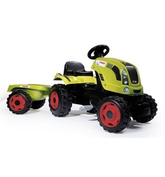 Педальный трактор Smoby XL с прицепом CLAAS