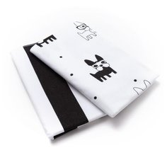 Многоразовые пеленки Крошка Я фланель 120х75 модные собачки 2 шт.