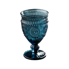 Доляна Бокал Ларго 260 мл синий