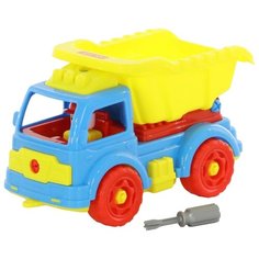 Винтовой конструктор Полесье Транспорт 73006 Автомобиль-самосвал