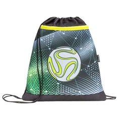 Belmil Мешок-рюкзак для обуви Football Player (336-91/828) черный/желтый