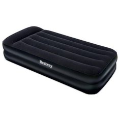 Надувная кровать Bestway Tritech Airbed Twin со встроенным насосом 67401 черный