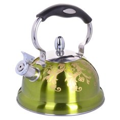 MAYER & BOCH Чайник со свистком 29056 2,6 л, зеленый