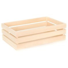 Мастер Рио Ящик для хранения и декорирования средний 47х30х14 см натуральное дерево