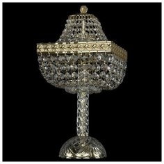Настольная лампа Bohemia Ivele Crystal 19282L4/H/20IV G, 120 Вт