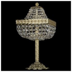 Настольная лампа Bohemia Ivele Crystal 19282L6/H/20IV G, 80 Вт