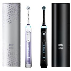 Электрическая зубная щетка Oral-B Genius 10900, black/purple