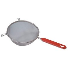 REGENT inox Сито (94-4204) 10 см серебристый/красный