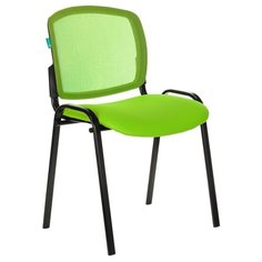 Стул Бюрократ Вики, металл/текстиль, цвет: салатовый