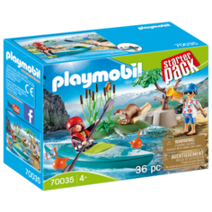Набор с элементами конструктора Playmobil Family Fun 70035 Приключения на байдарках