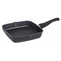 Сковорода-гриль Мечта Гранит 28х28 см, съемная ручка, гранит star