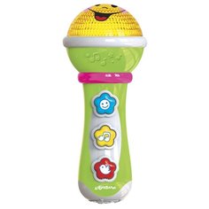 Азбукварик микрофон Маленький Музыкант зеленый