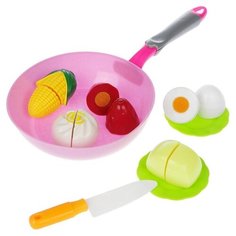 Набор продуктов с посудой Weiyou Toys TP277 разноцветный