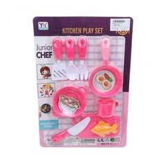 Набор продуктов с посудой Наша игрушка 645145 разноцветный