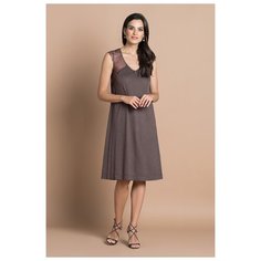 Сорочка Laete размер M(46) коричневый меланж