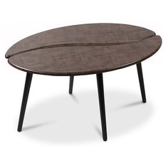 Столик журнальный Мебелик Арабика, ДхШ: 90 х 60 см, коричневый