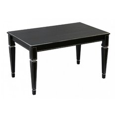 Столик журнальный Мебелик Васко В 81, ДхШ: 92 х 56 см, венге/серебро