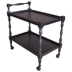 Столик сервировочный Мебелик Бридж, ДхШ: 70 х 42 см, венге