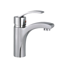 Смеситель для раковины (умывальника) MEGA BREEZE Сильедо КС-11-004, хром однорычажный