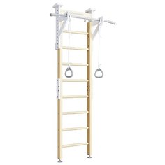 Шведская стенка ROMANA Eco1 дерево/белый