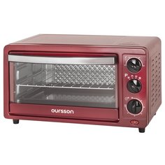 Мини-печь Oursson MO1402 красный