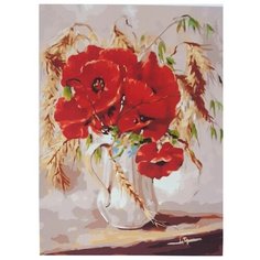 Paintboy Картина по номерам "Маки с пшеницей" 40х50 см (GX22349)