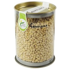 Кедровый орех Семушка очищенный, пластиковая банка, 500 г