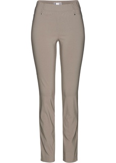 Брюки стрейч без застёжки Bonprix