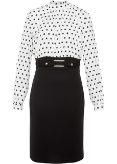 Платье в горошек Bonprix