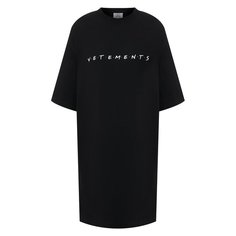 Хлопковая футболка Vetements