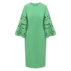 Шерстяное платье Oscar de la Renta