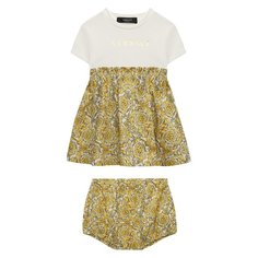 Комплект из платья и шорт Versace