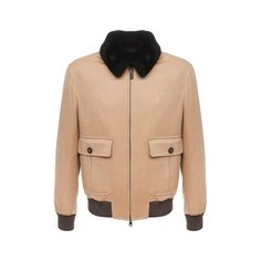 Бомбер из кашемира и шерсти Brioni