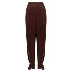 Кожаные брюки Jil Sander