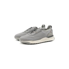 Текстильные кроссовки Santoni