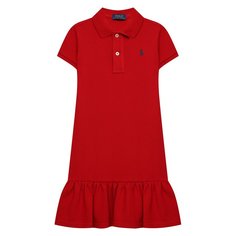 Хлопковое платье Polo Ralph Lauren