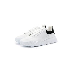 Кожаные кроссовки Alexander McQueen