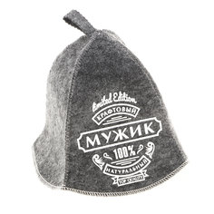 Шапка банная Доктор Баня Мужик