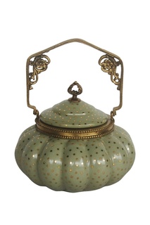 Шкатулка с ручкой 17x17x21см ГЛАСАР