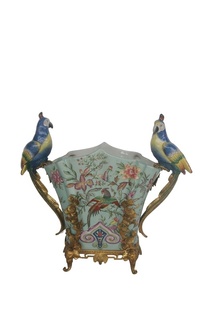 Ваза с птицами 49x19x44см ГЛАСАР
