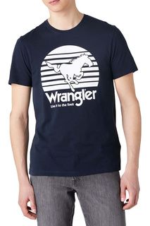 Футболка HORSE TEE DARK NAVY Wrangler