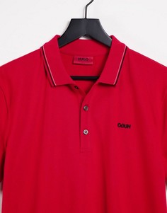 Красное поло HUGO Dinoso-Красный