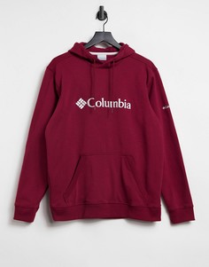 Красный худи с логотипом Columbia CSC Basic