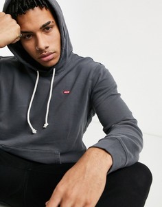 Темно-серый худи с маленьким логотипом Levis Levis®
