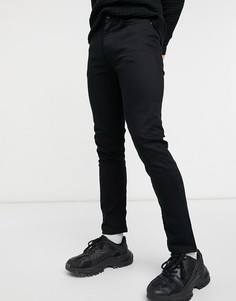 Черные узкие джинсы из органического хлопка Burton Menswear-Черный цвет