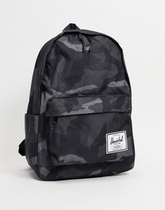 Классический рюкзак черного цвета с камуфляжным принтом Herschel Supply Co classic x-large-Черный цвет