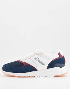 Бело-синие беговые кроссовки Ellesse NYC 84-Белый